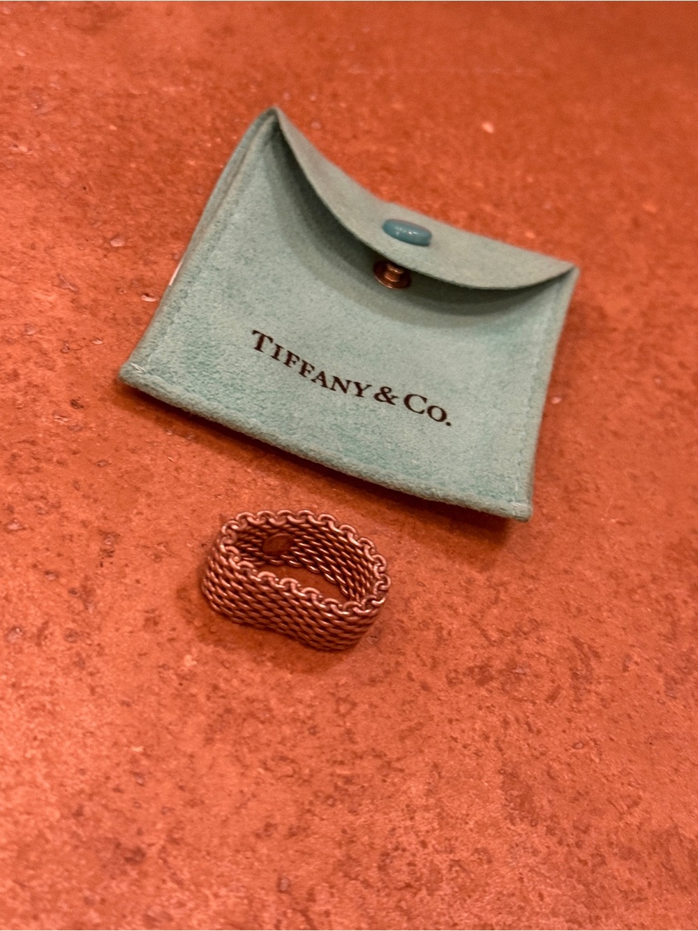 Tiffany & Co mesh ring